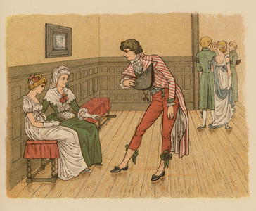 Illustration for Dreams, Dances, and Disappointments (colour litho)