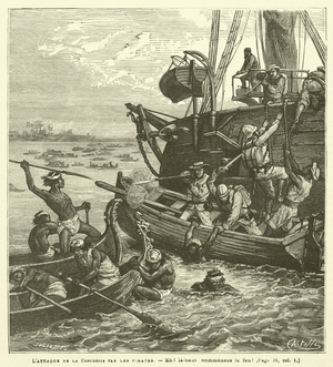 Le Rajah De Borneo (engraving)