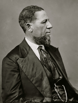 Hon. Hiram R. Revels of Miss. 1865 (photo)