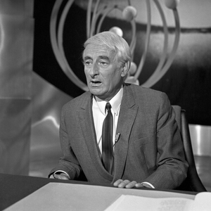 German physicist, author and TV presenter Heinz Haber, Germany end 1960s