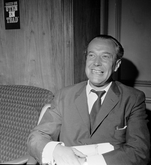 Oslo 19670621 Press Conference with Pax Forlag about "The book about the book without …, 1967 (photo)