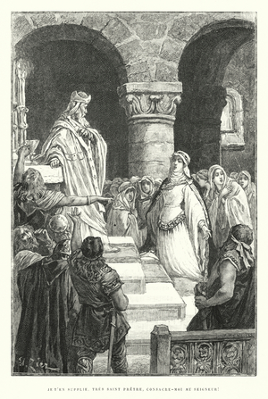 Je t'en Supplie, Tres Saint Pretre, Consacre-Moi au Seigneur! (engraving)