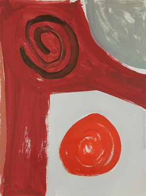 Moon Gyte (acrylic on paper)