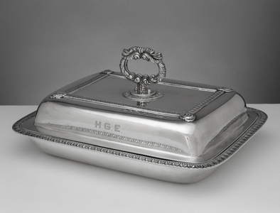 Entrée Dish, 1830-1842 (silver)