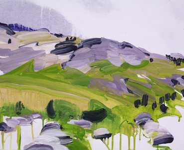 Leukerbad 14, 2012 (acrylic on canvas)