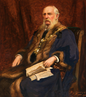 Lieutenant Colonel Henry Fishwick, FSA, 1906 (oil on canvas)
