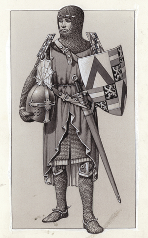 Armour (gouache on paper)