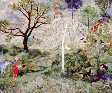 Carrying home the Butter, 2008 (acrylic)