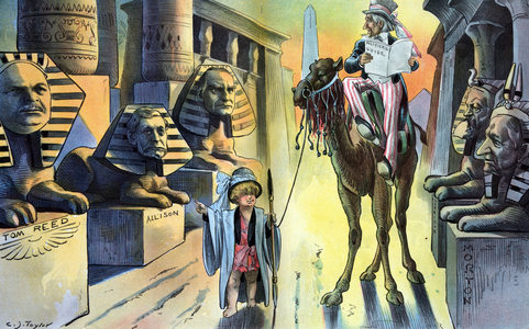 Among the Silent Ones, 1895 (chromolithograph) (chromolithograph)