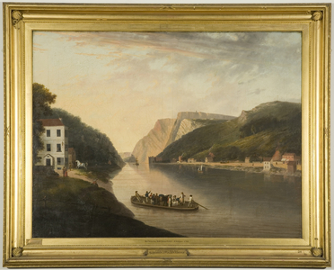 Hotwells and Rownham Ferry, 1780-89 (oil on canvas)