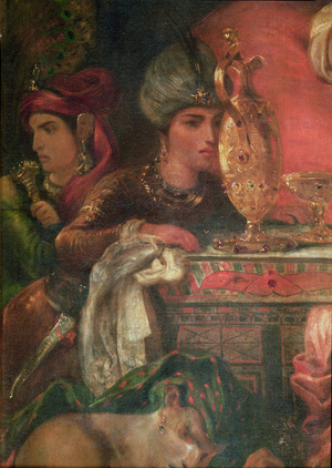 Detail: Death of Sardanapalus, 1827 (oil on canvas)