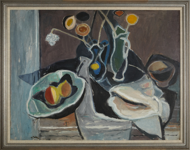 Still Life with Conch Shell, c.1954 (oil on canvas)