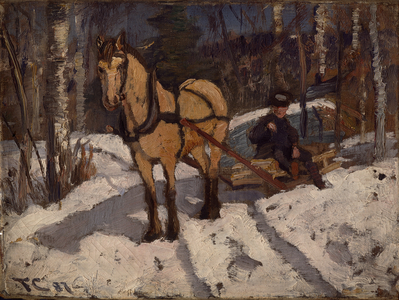 Lumberjack, 1887 (painting)