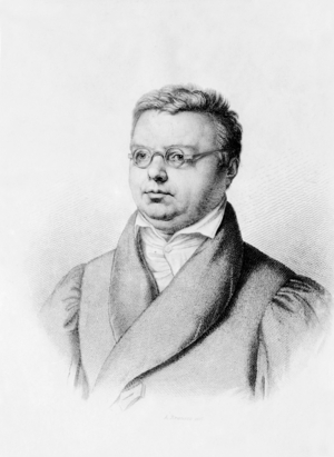 Friedrich Arnold Brockhaus (b/w photo)