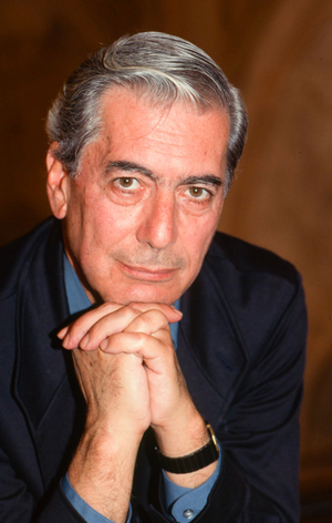 Mario Vargas Llosa, Florence, Italy, 1998 (photo)
