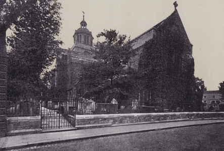 St Thomas's Church, Portsmouth (b/w photo)
