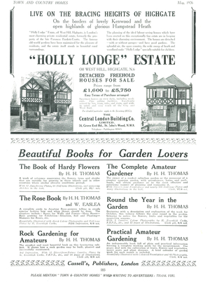 Central London Building Company Magazine, advert, UK, 1920s