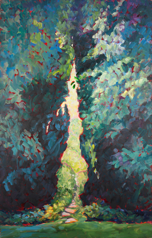 Entry, 1997 (oil on canvas)