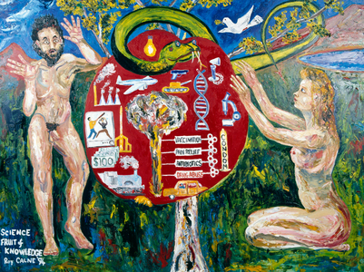 Science, Fruit of Knowledge, Allegory on the State of the Modern World, 1994 (oil)