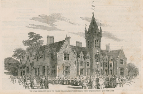 Royal Freemason's School for Female Children (engraving)