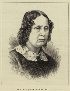The Late Queen of Holland (engraving)