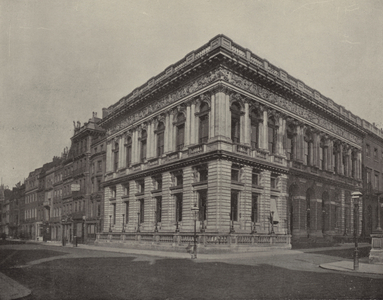 The Army and Navy Club (b/w photo)