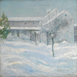 Old Holley House, Cos Cob, 1901 (oil on canvas)