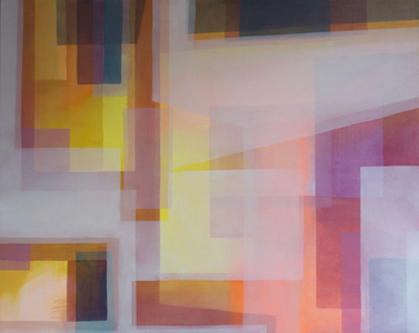 Hazy Light, 2017 ( oil on wood)