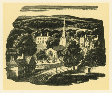 Rex Whistler illustrations to Laurence Whistler poems (litho)