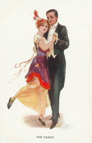 Tango (colour litho)