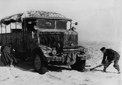 II. WK, African campaign 1942 (photo)