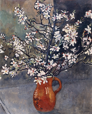 Almond Blossom, c.1925 (oil on canvas)