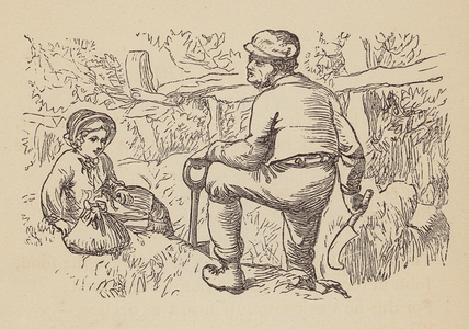 Contented John (coloured engraving)