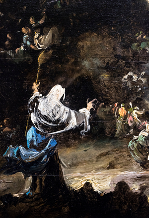 The Sabbath, circa 1865 (oil on wood)