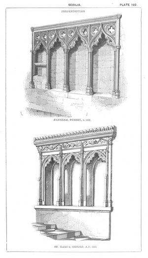 Sedilia (engraving)