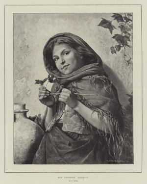 The Youthful Botanist (engraving)