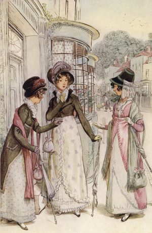 Illustration for Quality Street (colour litho)