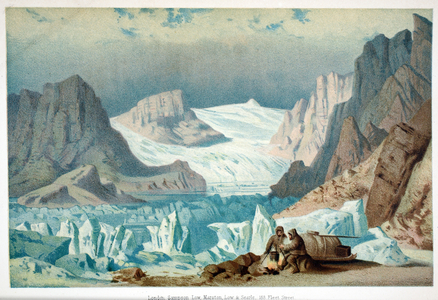 Tirol Fjord, pub. London, 1874 (chromolithograph)