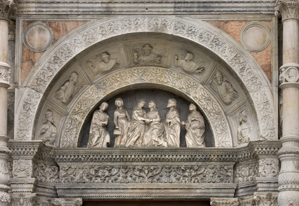 Visitation of Elizabeth, 1505 (detail of 3496580)