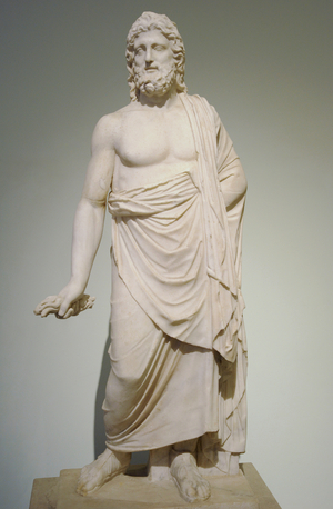 Asclepius (Anzio type), 2nd c, AD copy of a Late Hellenistic creation inspired by a Greek original, 4th century BC
