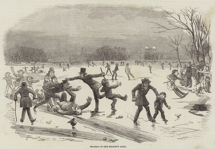 Skating in the Regent's Park (engraving)