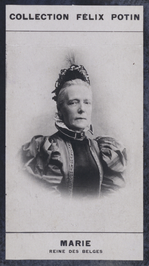 Marie-Henriette, Reine Des Belges (1836-1902) (b/w photo)