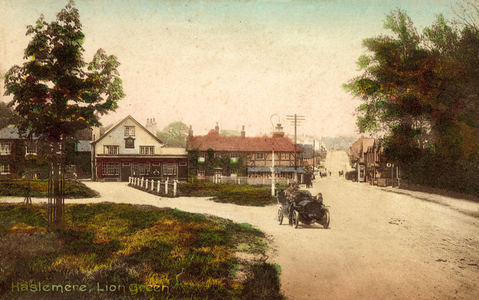 Haslemere, Lion Green (colour photo)