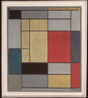 Composition I, 1921 (oil on canvas)