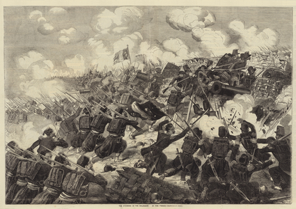 The Storming of the Malakhoff by the French (engraving)
