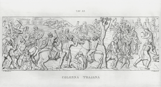 La Colonna Trajana, Trajans Column (engraving)