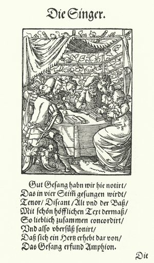The Singers (engraving)