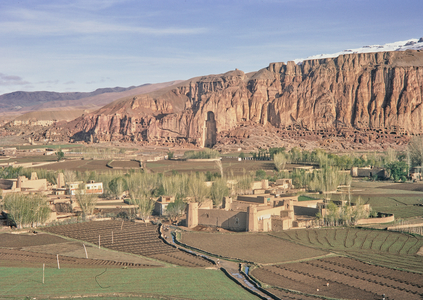 Bamiyan Valley of the Buddhas, Afghanistan, 1969 (photo)