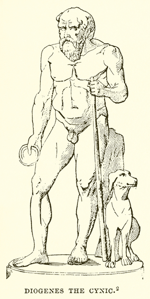 Diogenes the Cynic (engraving)