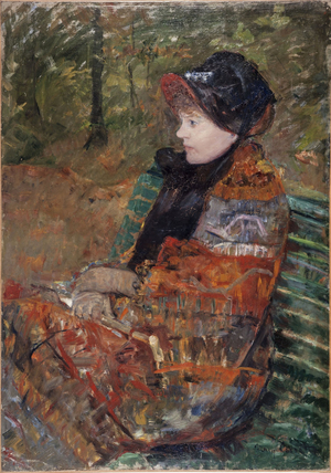 Autumn, portrait of Lydia Cassatt, 1880 (oil on canvas)